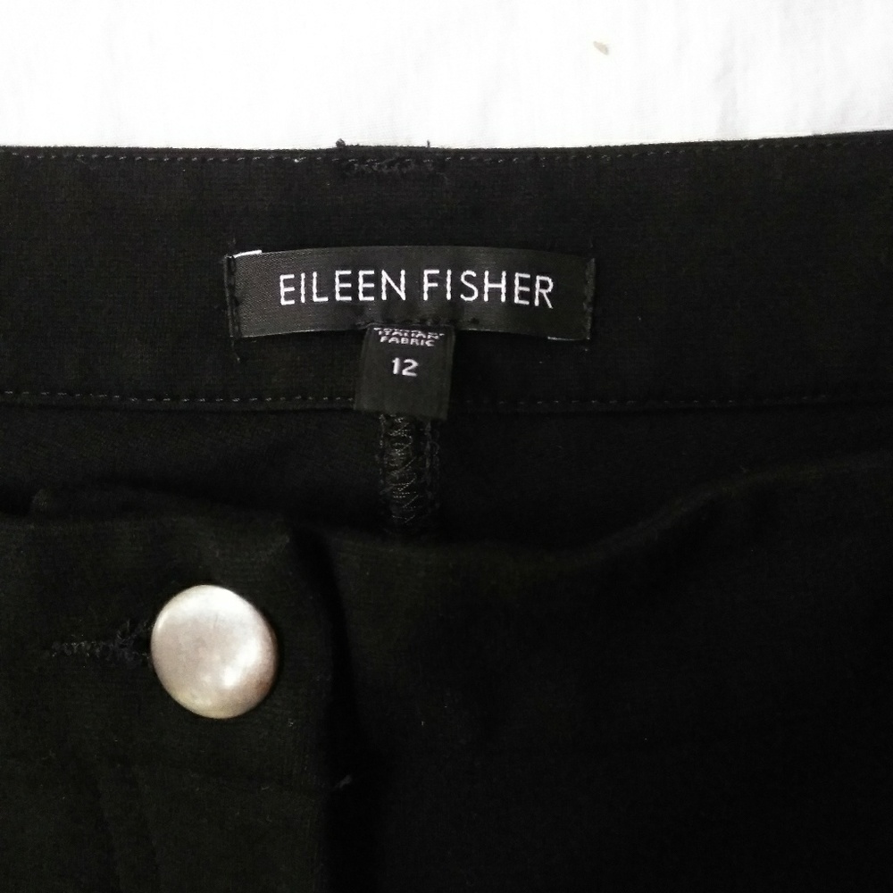 Eileen Fisher Black stretchy Skinny